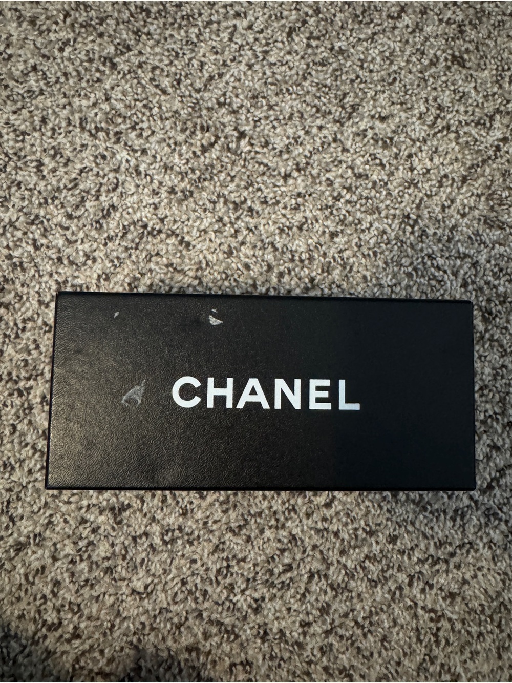 CHANEL Sunglasses with Box and Dust Bag Black Accessories